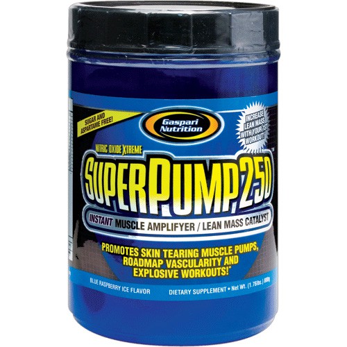 Gaspari Nutrition SuperPump MAX - 800 Grams-Blue Raspberry Ice
