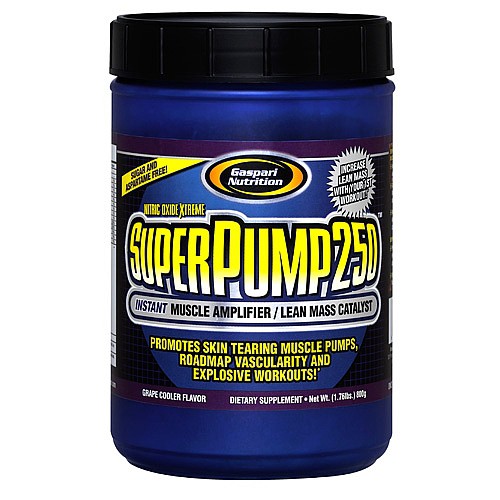 Gaspari Nutrition SuperPump 250 - 800 Grams-Grape Cooler