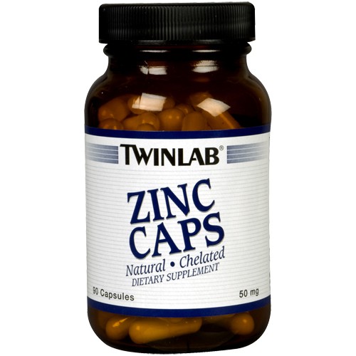 Twinlab Zinc Caps 50 mg - 180 Capsules