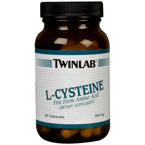 TwinLab L- Cysteine 500mg - 60 Capsules