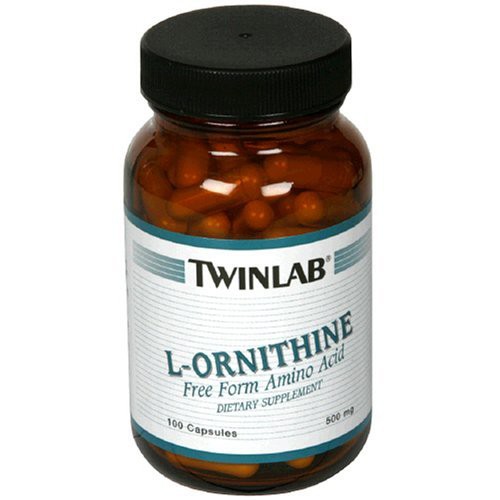TwinLab L-Ornithine 500mg - 100 Capsules