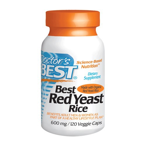 Doctor's Best Best Red Yeast Rice 600 mg - 120 Veggie Caps