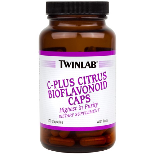 TwinLab C-Plus Citrus Bioflavonoid Caps 100 Capsules