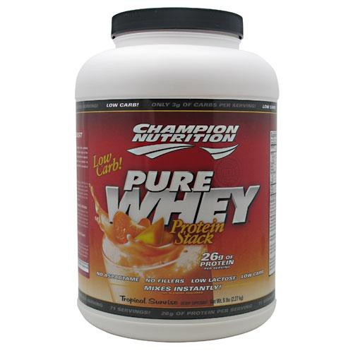 Champion Nutrition Pure Whey Protein Stack - 5 lbs-Tropical Sunrise