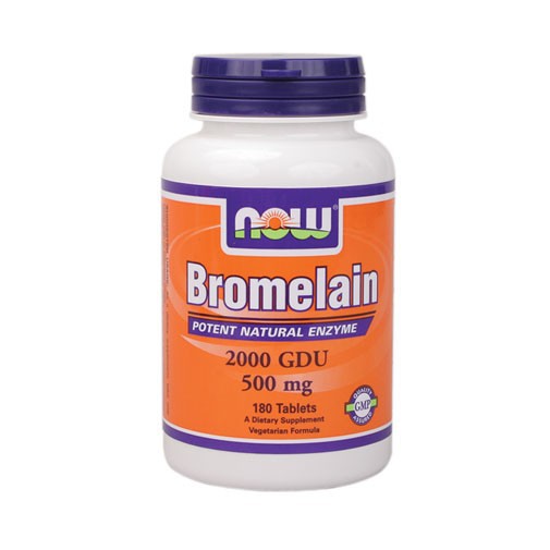 NOW Bromelain (415 mg) 2000 GDU - 180 Tablets