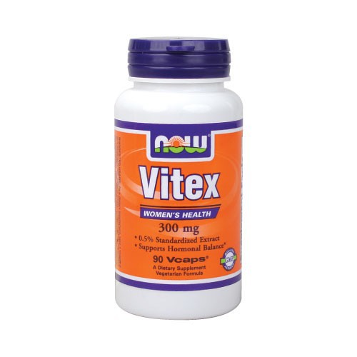 NOW Chaste Berry Vitex Extract (300 mg) - 90 Vcaps