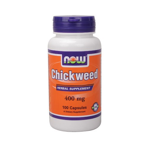 NOW Chickweed (400 mg) - 100 Capsules