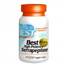 Doctor's Best Best High Potency Serrapeptase 120,000 Units - 90 Veggie Caps